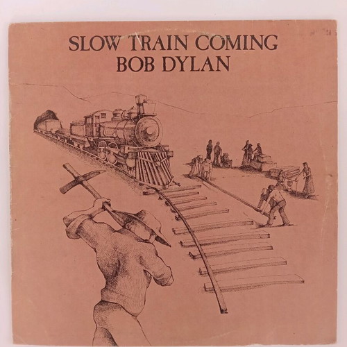 Vinyl record used, Slow Train Coming Bob Dylan