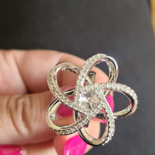 Swarovski ring used, size 52