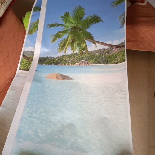Wall sticker poster new, 4 pieces 1.60×57 each