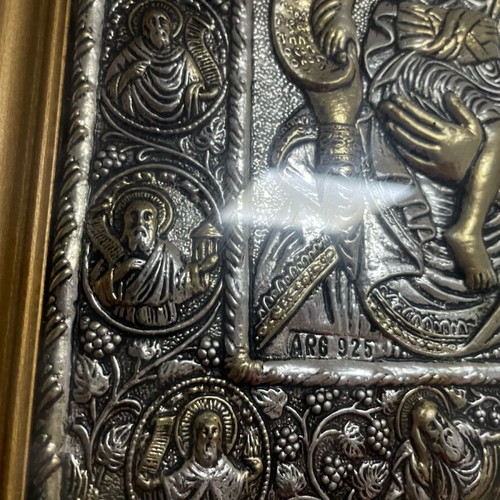 Holy Icon Axion Esti Gold And Silver Plated Like New