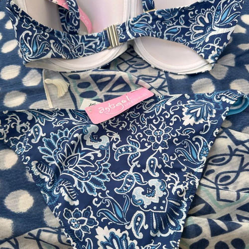 Lise Charmel swimsuit new, sizes 75F/40 and 75E/42, blue