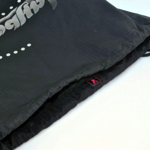 Playboy Black Drawstring Backpack Nylon like new