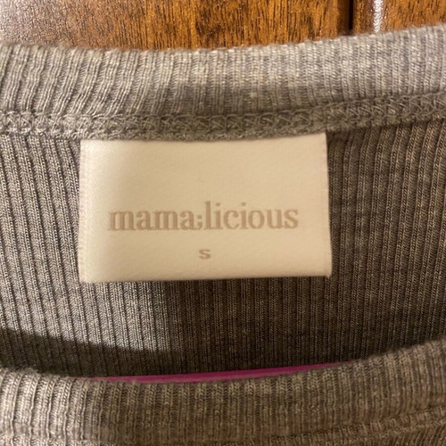 Mamalicious maternity and nursing dress grey like new