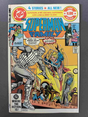 Superman Family 219 comic used, English