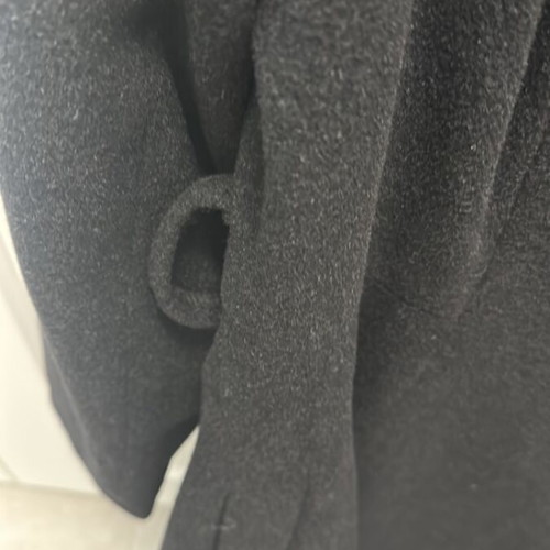 Princess Cut handmade coat like new, worn twice, size Small, black and gray