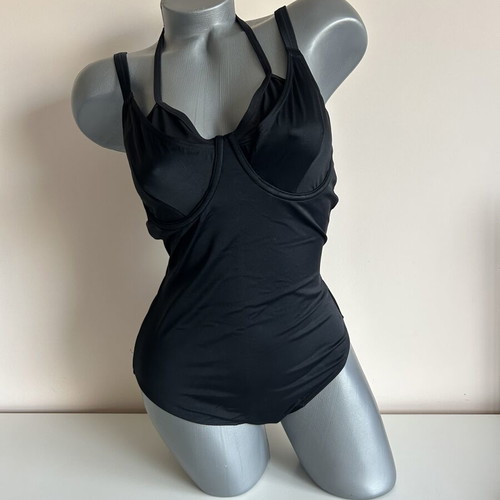 Black one-piece swimsuit new, size S/M