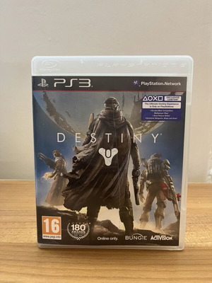 Destiny PS3 game used with booklet and worn case