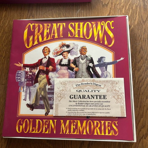 Reader's Digest Great Shows Golden Memories vinyl box set 8 LPs new