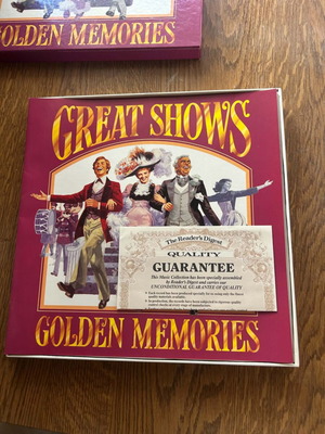 Reader's Digest Great Shows Golden Memories vinyl box set 8 LPs new