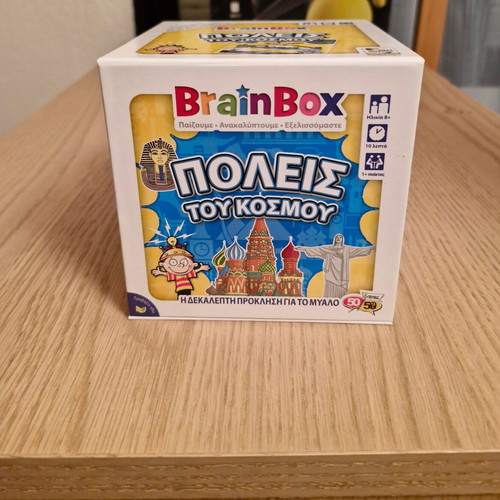 Cities of the World BrainBox board game like new