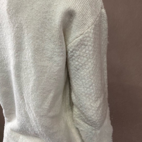 White sweater used, sizes S and M