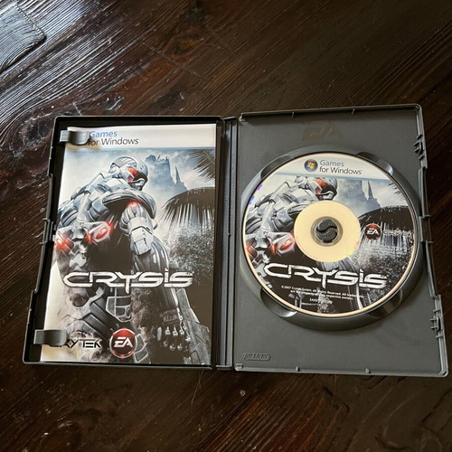 Crysis PC game 2007 original DVD