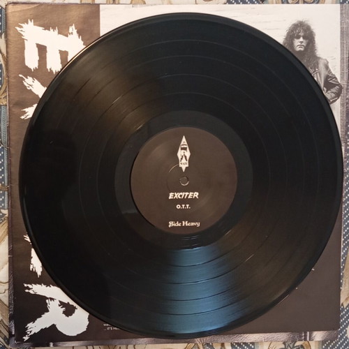 Exciter Exciter 1988 vinyl record like new, metal, Germany Maze Music