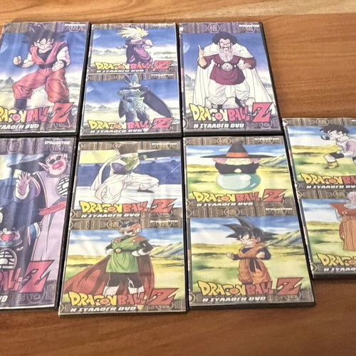 Dragon Ball Z DVD Collection DeAgostini Greece like new, dubbed, 40 DVDs