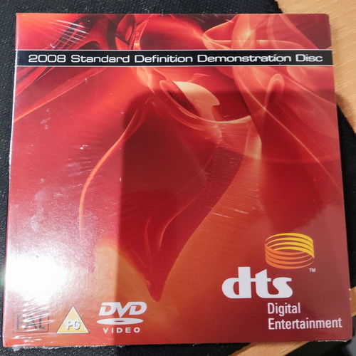 2008 DTS Standard Definition Demonstration Disc DVD new