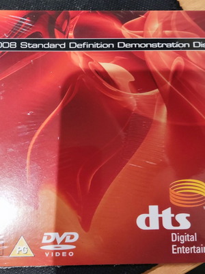 2008 DTS Standard Definition Demonstration Disc DVD new