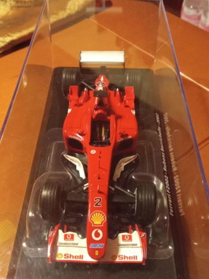 Ferrari 1/24 2002 Ruben Barichello new with series issue No 6