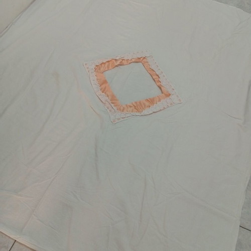 Vintage bedding set with duvet cover, sheet and pillowcases