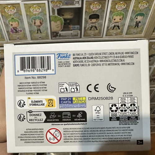 Funko Pop One Piece Silvers Rayleigh Chase vinyl figure new