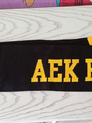 AEK knitted scarf like new, official replica