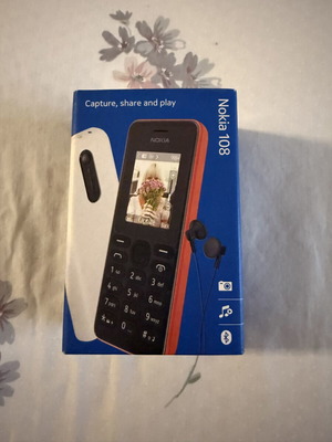 Nokia 108 Black mobile phone