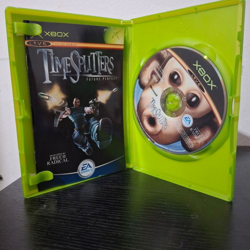 TimeSplitters Future Perfect Xbox original game used, action