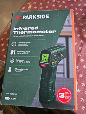 Μετρητής θερμοκρασίας υπερύθρων Parkside σαν καινούργιο