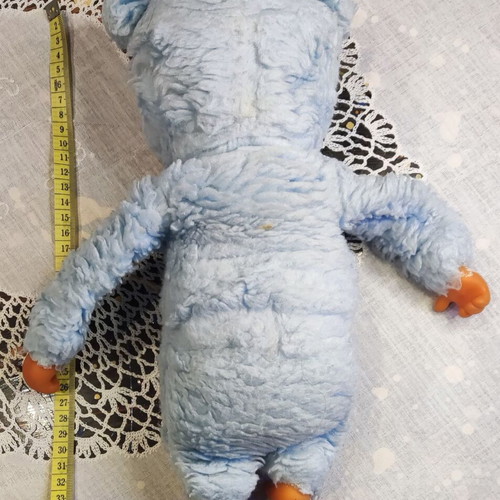 Zavolaki doll used, about 35 cm, one eye faded