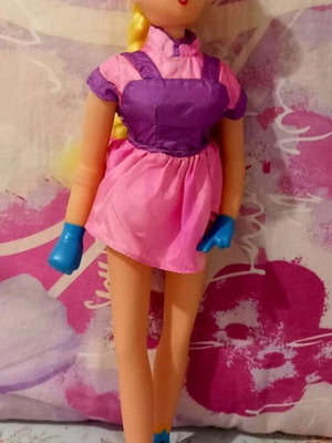 Meteor Girl Sailor Moon doll used bootleg