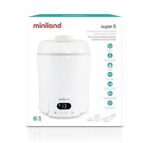 Miniland Baby Sterilizer 6 in 1 used
