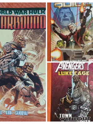 Marvel trade paperbacks 3 volumes like new