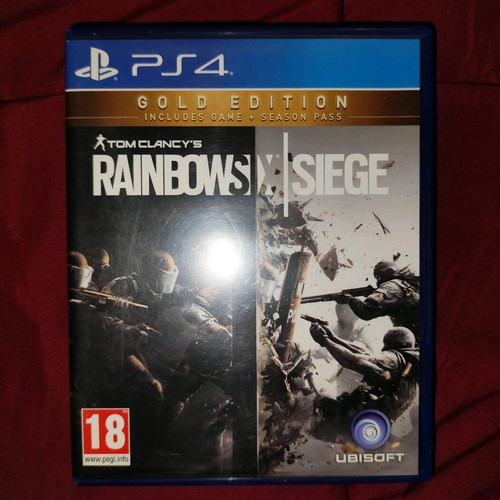 Tom Clancy's Rainbow Six Siege Gold Edition for PS4 like new