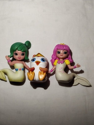 Magiki DeAgostini figures set of 3 used