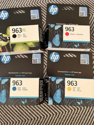 HP 963 μελάνια καινούργια, το μαύρο XL