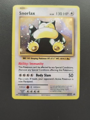 Snorlax XY179 Holo Promo κάρτα Pokémon