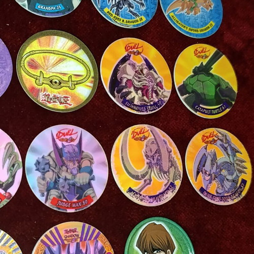 Yu-Gi-Oh Tazos used collection from Cheetos