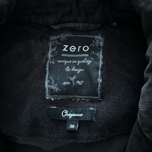 Zero corduroy jacket black, size S-M, like new