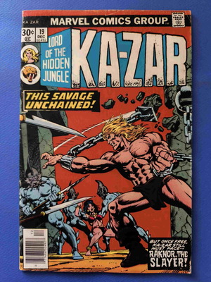 Kazar Ka-zar Vol. 2 Issue 19 comic used, English