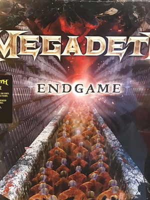 Megadeth Endgame 2019 180g remastered βινύλιο LP καινούργιο, σφραγισμένο