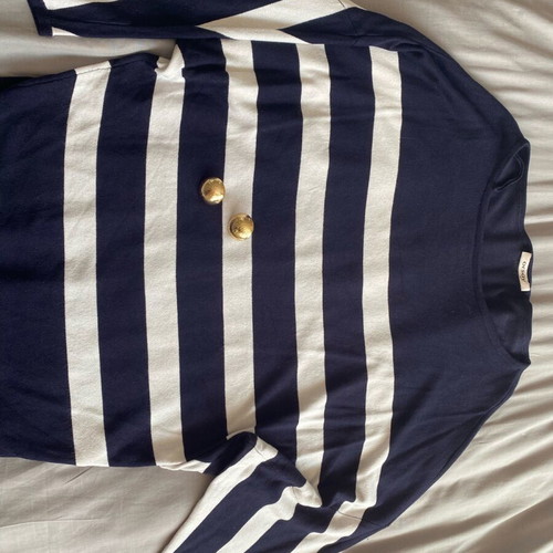Orsay navy batwing blouse like new, size S