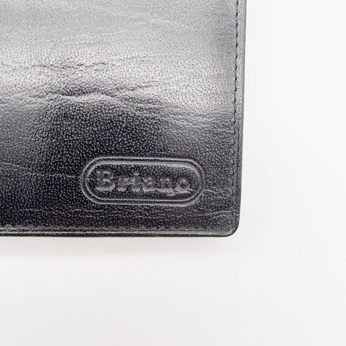 Briano Black Leather Wallet Like New