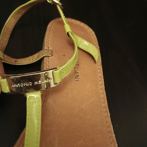 Antonio Melani sandals Italian No40 like new, green
