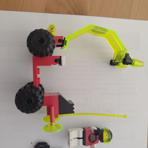 Vintage Lego Beacon Tracer 6833 used set without box