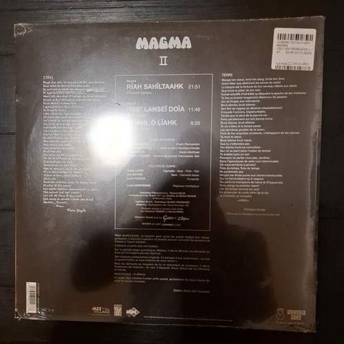 Magma II - 1001 Centigrades LP new, jazz
