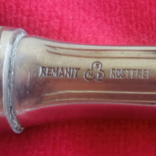 Six vintage German knives, Remanit Rostfrei