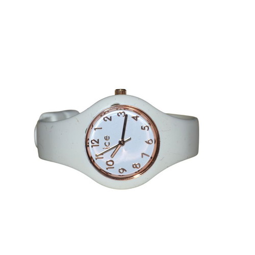 Ice-Watch women's white silicone wristwatch used