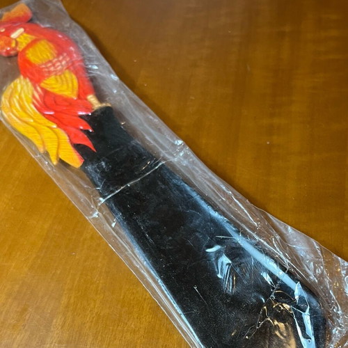 Vintage Shoe Horn in Rooster Shape New Red-Yellow
