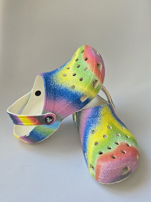 Crocs J3 new, size 34, multicolor