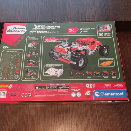 Monster Trucks Engineering Workshop New Educational Toy For 8+ Years