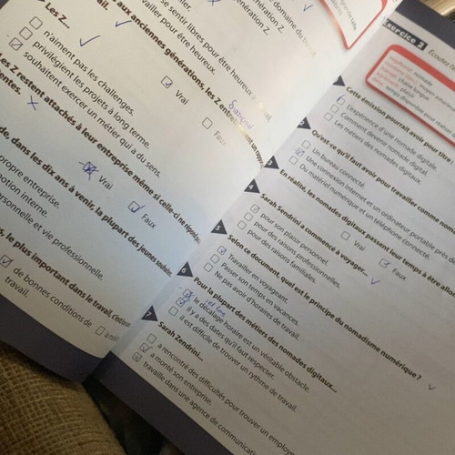 Delf Ado B2 French book used